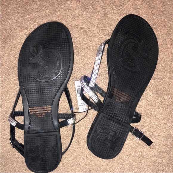 Streetwear society bling sandals. NWT size 10 - Picture 5 of 8